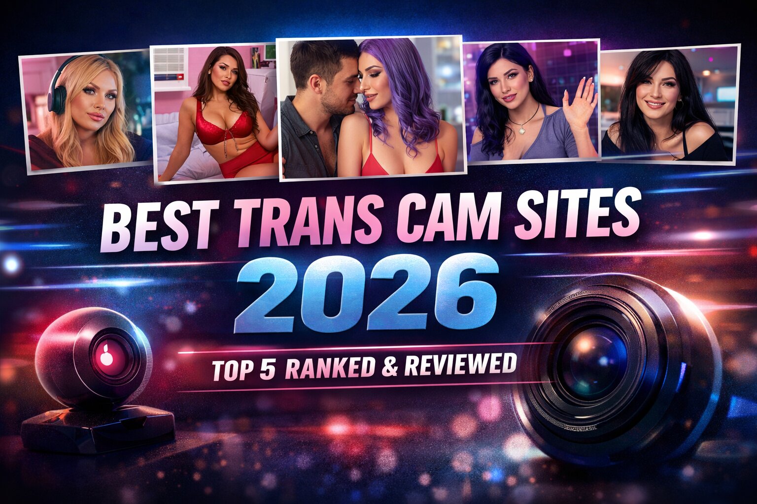 Best Trans Cam Sites 2026 – Top 5 Trans Webcam Platforms Ranked