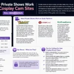 How Private Shows Work on Cosplay Cam Sites (Full Breakdown)