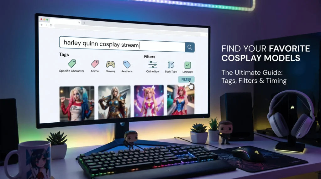 How to Find Cosplay Cam Models Online: Best Sites, Tags and Filters (2026)