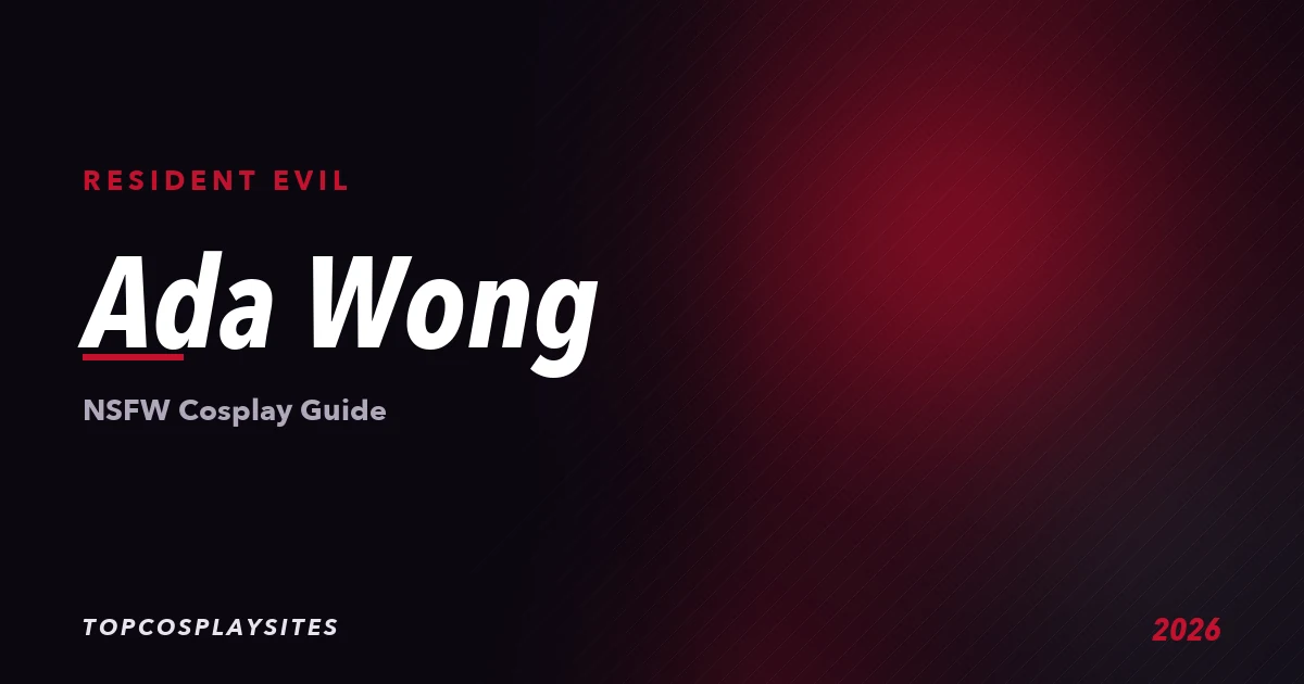 Ada Wong NSFW cosplay guide - Resident Evil - TopCosplaySites