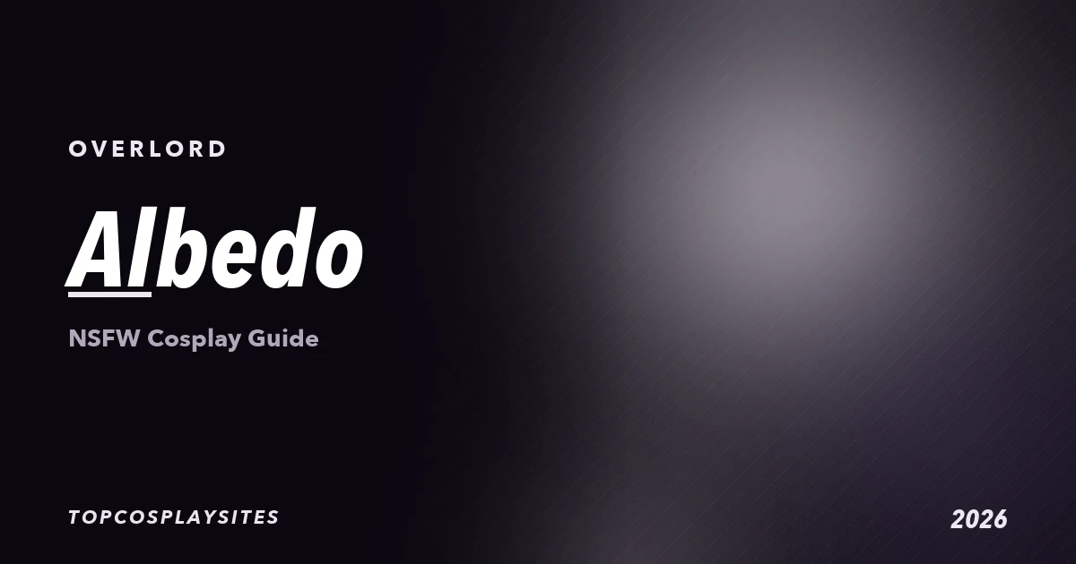 Albedo NSFW cosplay guide - Overlord - TopCosplaySites