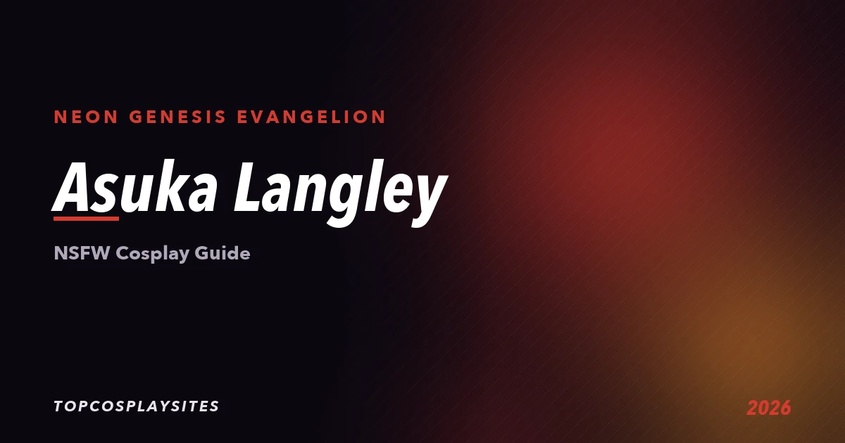 Asuka Langley NSFW cosplay guide - Neon Genesis Evangelion - TopCosplaySites