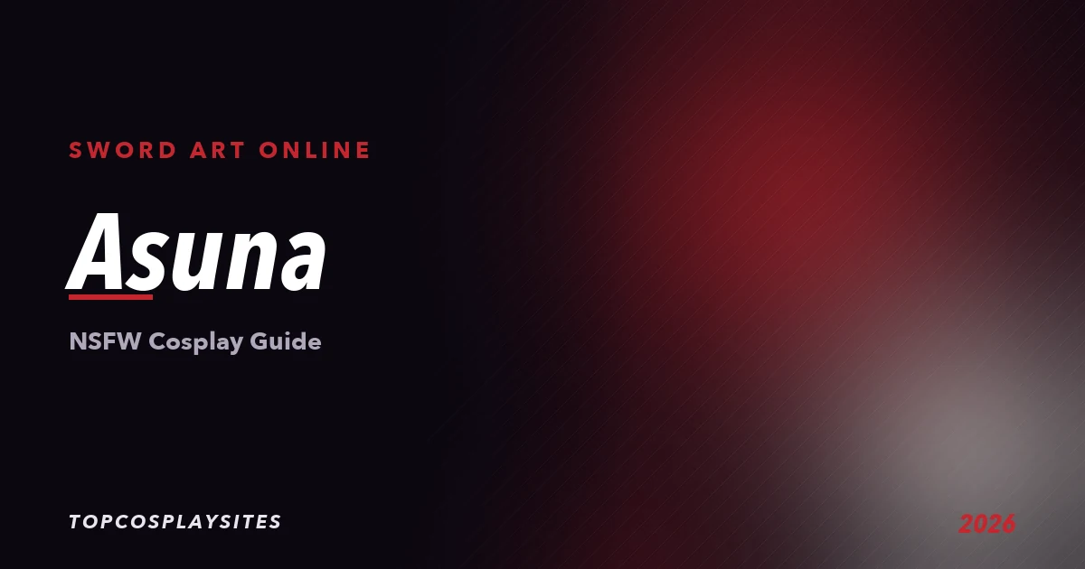 Asuna NSFW cosplay guide - Sword Art Online - TopCosplaySites