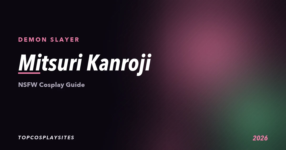 Mitsuri Kanroji NSFW cosplay guide - Demon Slayer - TopCosplaySites