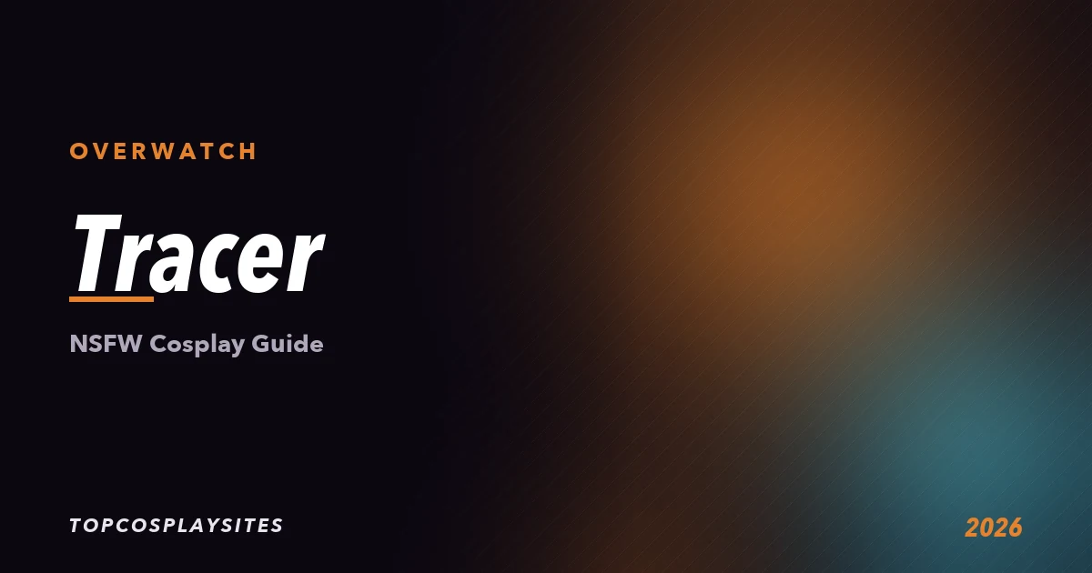 Tracer NSFW cosplay guide - Overwatch - TopCosplaySites