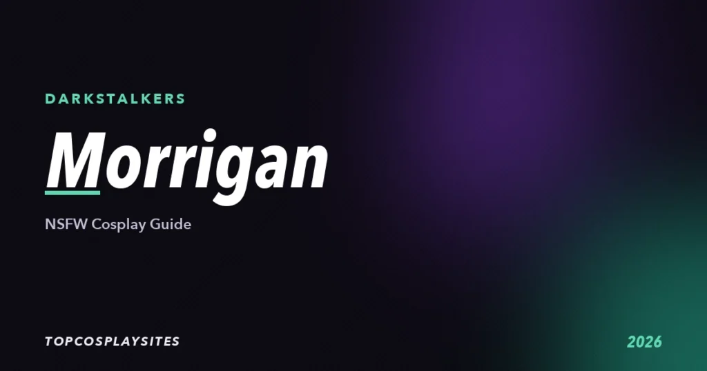 Morrigan Cosplay: NSFW Darkstalkers Guide